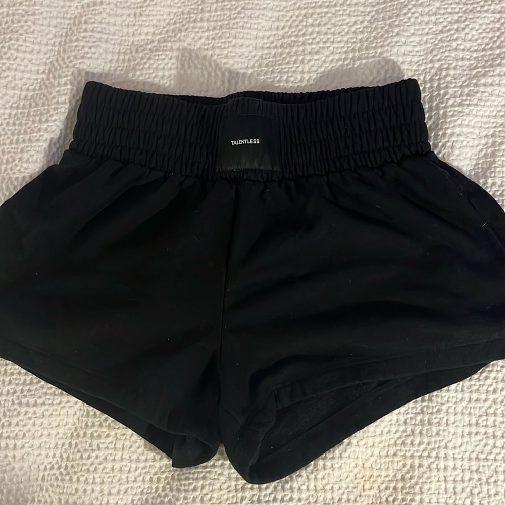 Black comfy shorts